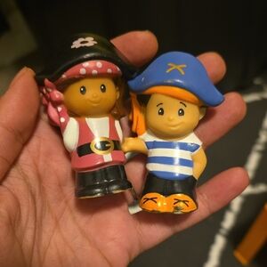 Little People Girl And Boy Pirate